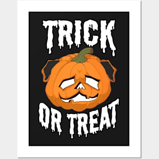 Trick or Treat Pug Posters and Art